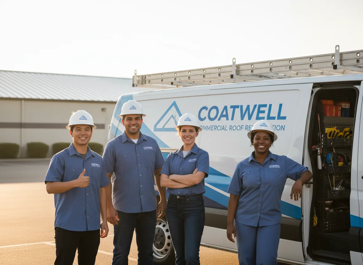 Commercial roof coating company in Sterling, CT